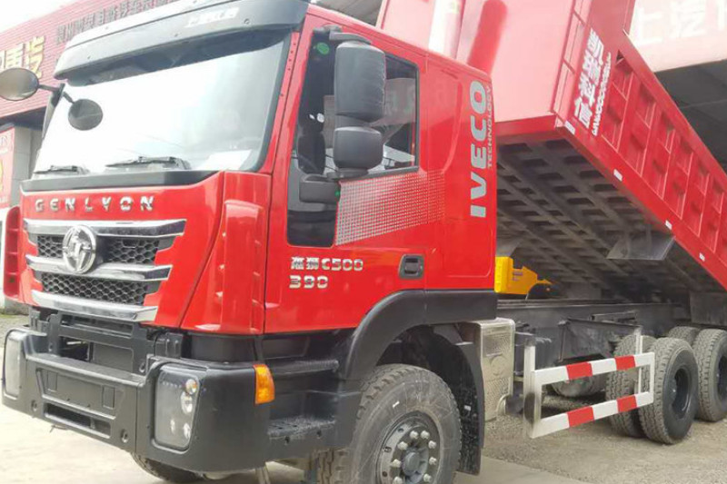 上汽红岩 杰狮C500重卡 390马力 6X4 6米 国五 自卸车(CQ3256HTVG424L)