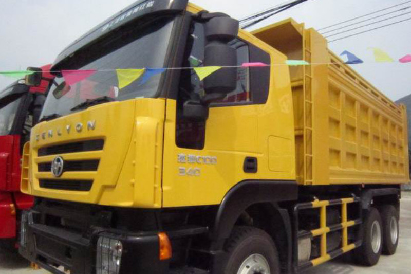 上汽红岩 杰狮C100重卡 390马力 6X4 6.4米 国四 自卸车(CQ3255HTG444)