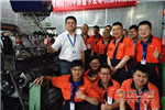 吉利远程M100甲醇重卡发动机点火成功