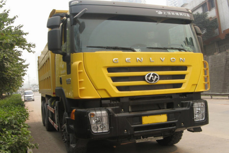 上汽红岩 杰狮C100重卡 350马力 6X4 5.8米 国四 自卸车(CQ3255HTG404)