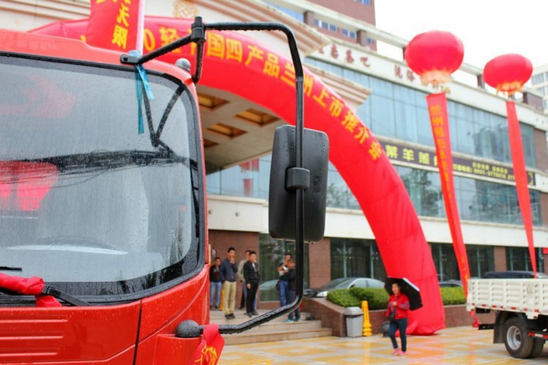 中国重汽HOWO 悍将 87马力 3.3米 4X2 国五排半栏板轻卡(ZZ1047C2813E145)