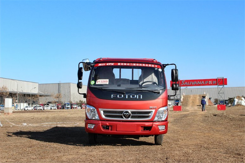 福田 奥铃CTX 156马力 5.2米 4X2 国四单排栏板轻卡((BJ1129VGJEA-FA)