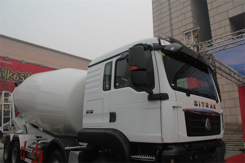 中国重汽 SITRAK C7H重卡 400马力 8X4 国四混凝土搅拌车(ZZ5316GJBV366MD1)