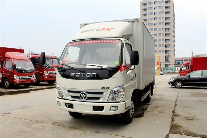 福田 奥铃CTX 143马力 3.7米 4X2 国四排半厢式轻卡(BJ5049V8BEA-FA)