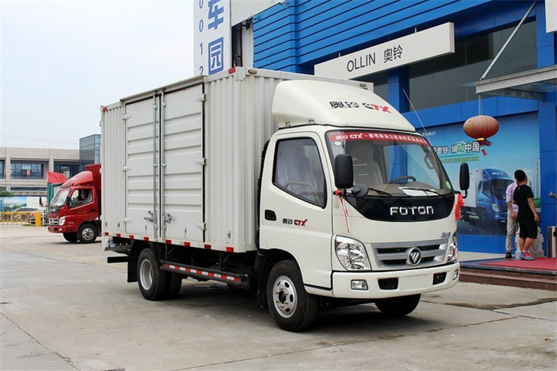 福田 奥铃CTX 143马力 3.7米 4X2 国四排半厢式轻卡(BJ5049V8BEA-FA)