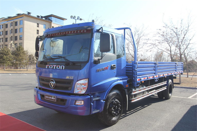 福田 奥铃CTX中卡 重载型 170马力 4X2 6.8米 国四排半栏板载货车(BJ1139VJPFK-AA)