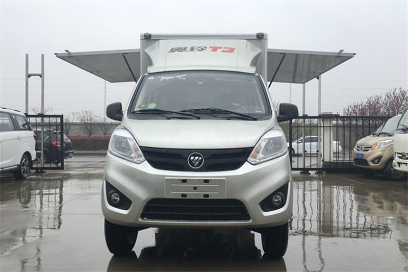 福田 奥铃T3 1.2L 87马力 汽油 2.8米 国五单排翼开启厢式微卡(BJ5026XYK-A1)