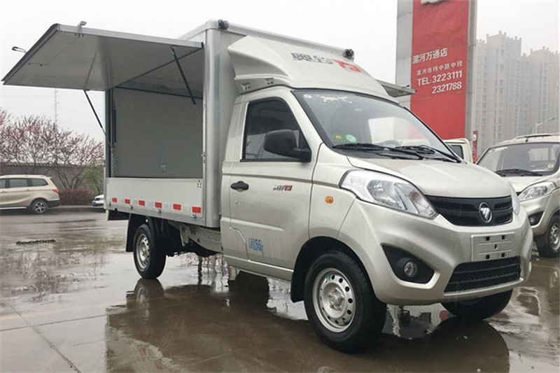 福田 奥铃T3 1.2L 87马力 汽油 2.8米 国五单排翼开启厢式微卡(BJ5026XYK-A1)