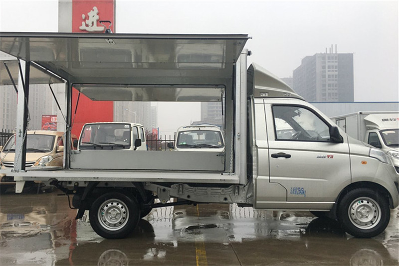 福田 奥铃T3 1.2L 87马力 汽油 2.8米 国五单排翼开启厢式微卡(BJ5026XYK-A1)