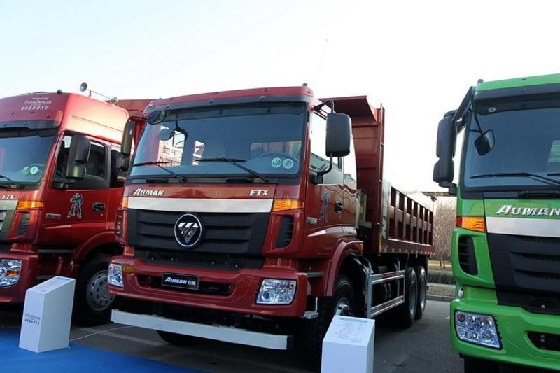 福田 欧曼ETX 9系重卡 310马力 6X4 国四5.4米自卸车(BJ3252DLPJB-XA)