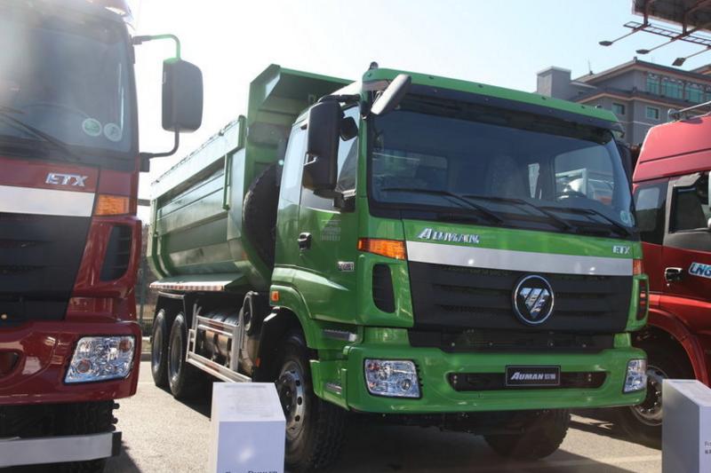 福田 欧曼ETX 9系重卡 350马力 6X4 国四5.8米LNG自卸车(BJ3253DLPCB)