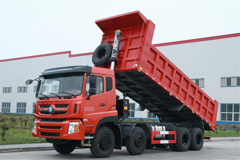 重汽王牌 W5B-M重卡 270马力 8X4 6.8米 国四自卸车(CDW3310A1S4)