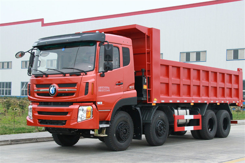 重汽王牌 W5B-M重卡 270马力 8X4 6.8米 国四自卸车(CDW3310A1S4)