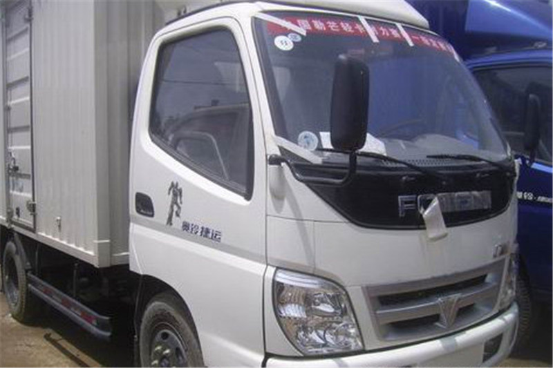 福田 奥铃TX 科技版 110马力 3.7米 4X2 国四排半厢式轻卡(液刹)(BJ5049XXY-C1)