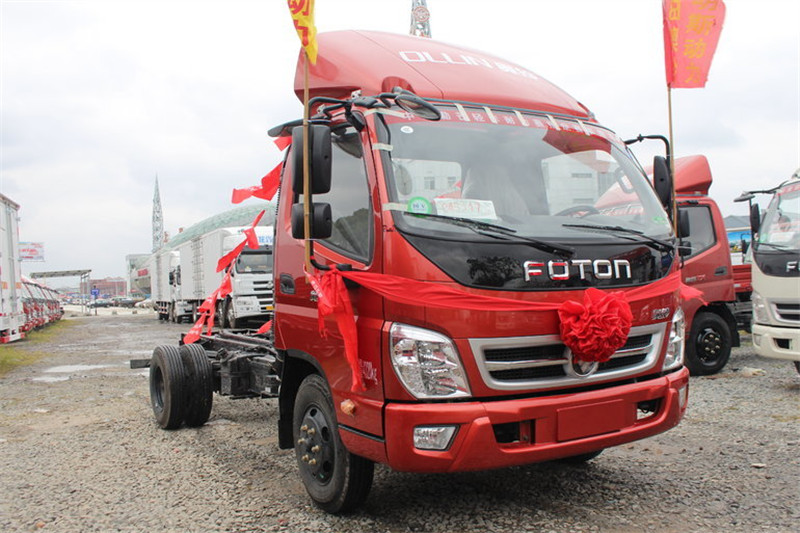 福田 奥铃TX 110马力 4.2米 4X2 国五厢式轻卡底盘(BJ5049XXY-C1)