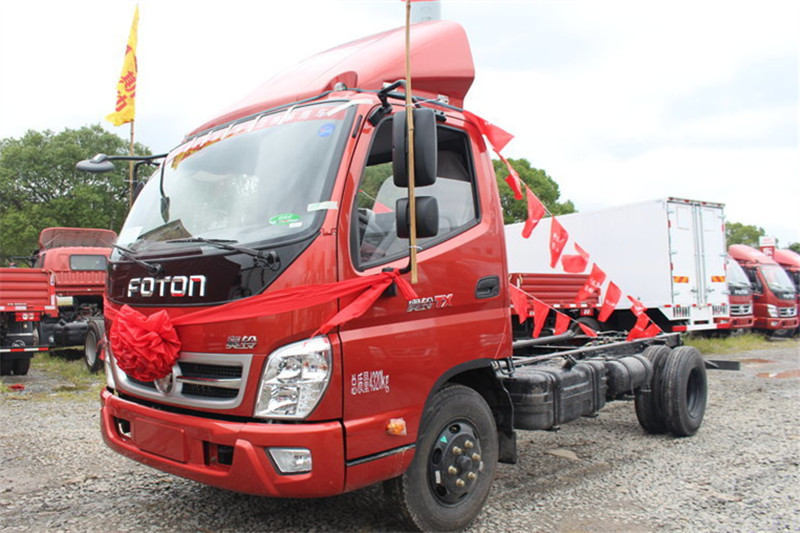 福田 奥铃TX 110马力 4.2米 4X2 国五厢式轻卡底盘(BJ5049XXY-C1)