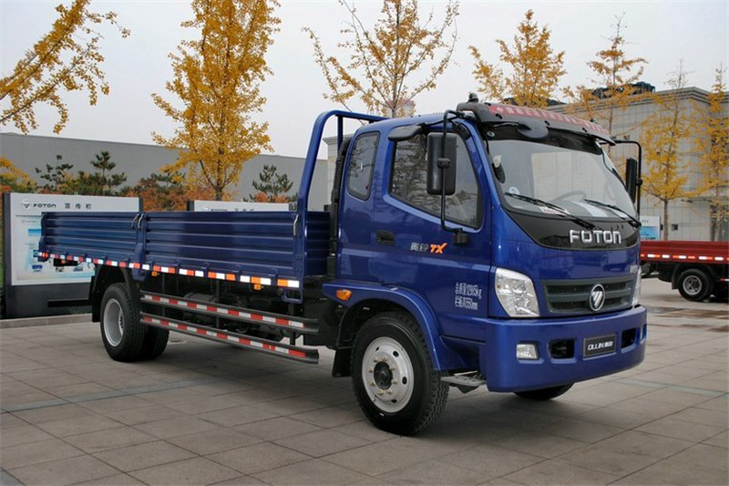 福田 奥铃TX 110马力 3.8米 4X2 国四排半仓栅式轻卡(BJ5049CCY-AC)