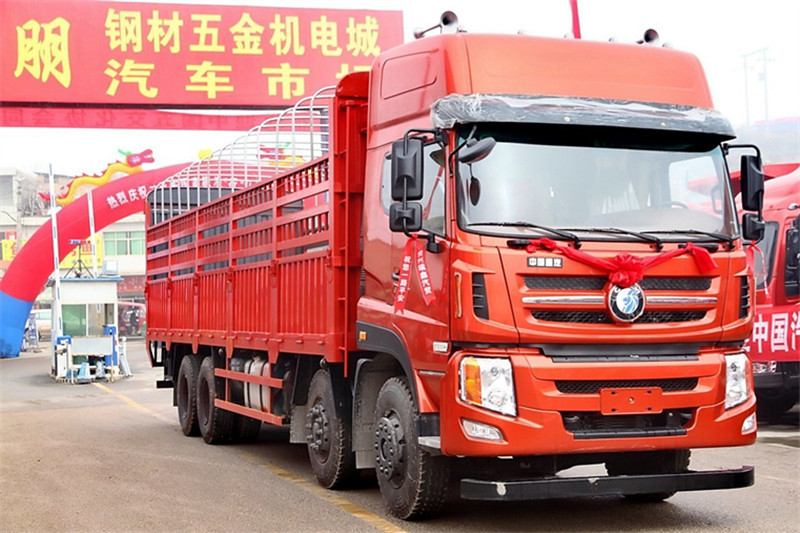 重汽王牌 W5G重卡 340马力 8X4 9.4米 国四仓栅式载货车(CDW5310CCYA1T4)