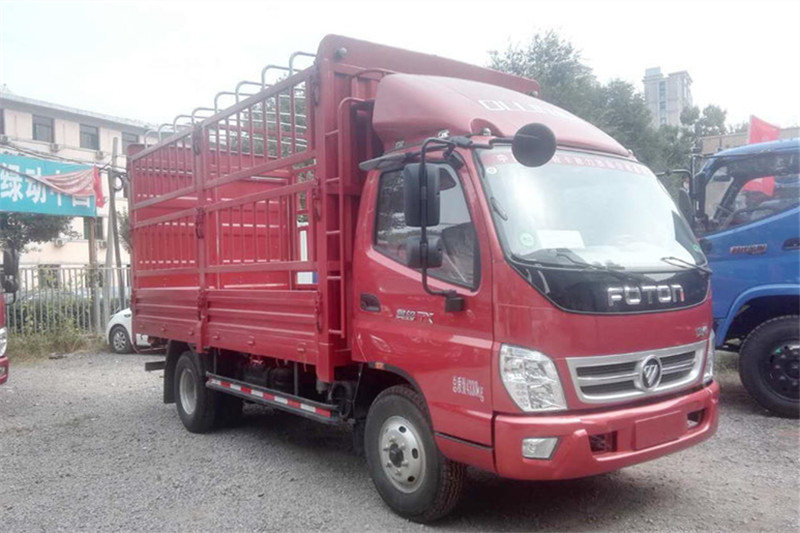 福田 奥铃TX 110马力 3.8米 4X2 国五排半仓栅式轻卡(气刹)(BJ5049CCY-C1)