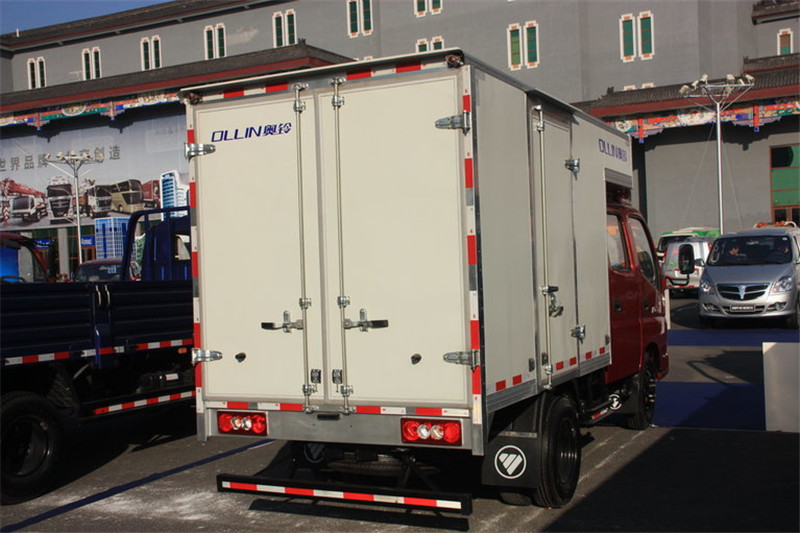福田 奥铃TX 103马力 汽油/CNG 2.7米 4X2 国四双排厢式轻卡(BJ5031XXY-CA)