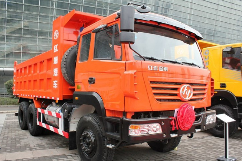 上汽红岩 金刚重卡 310马力 6X4 5.6米 国四 自卸车(CQ3255TRG384)