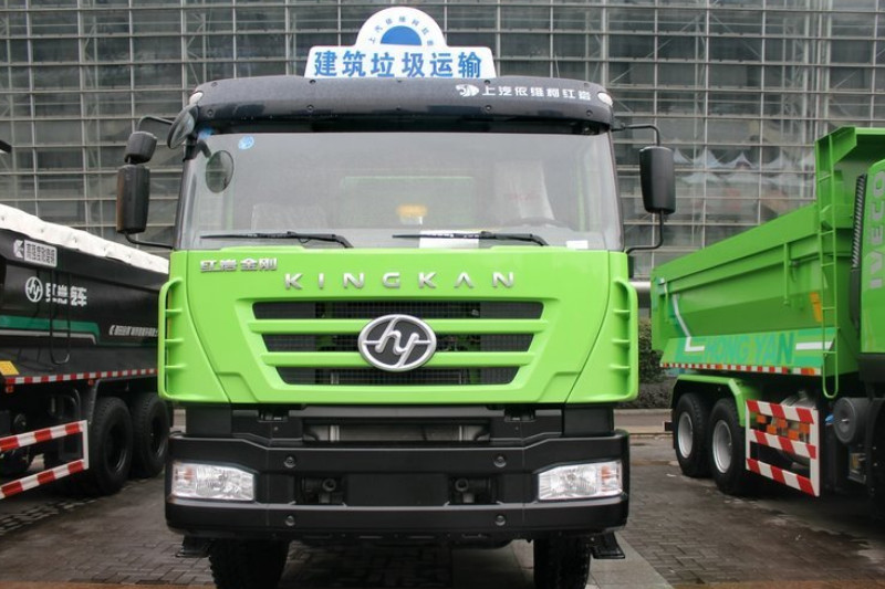 上汽红岩 新金刚重卡 350马力 6X4 5.6米 国四 自卸车(CQ3255HTG384)