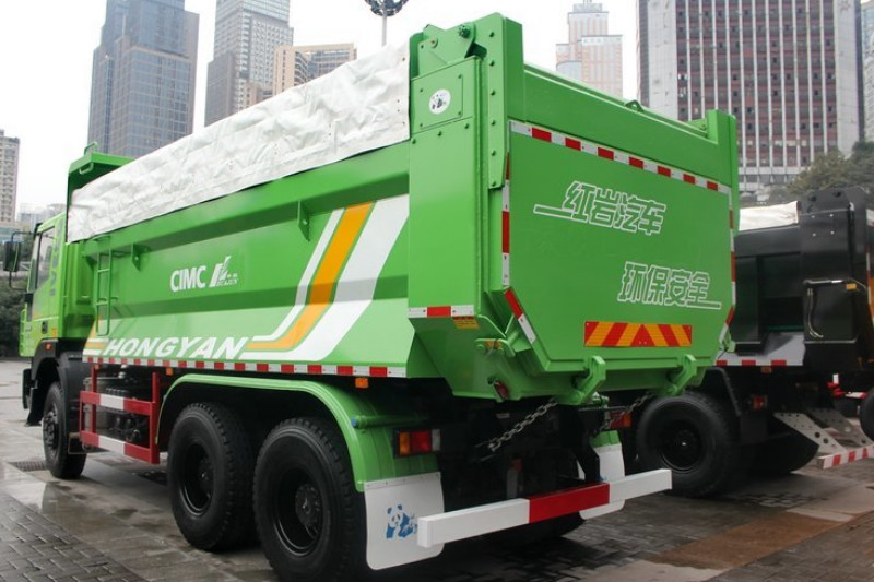 上汽红岩 新金刚重卡 350马力 6X4 5.6米 国四 自卸车(CQ3255HTG384)