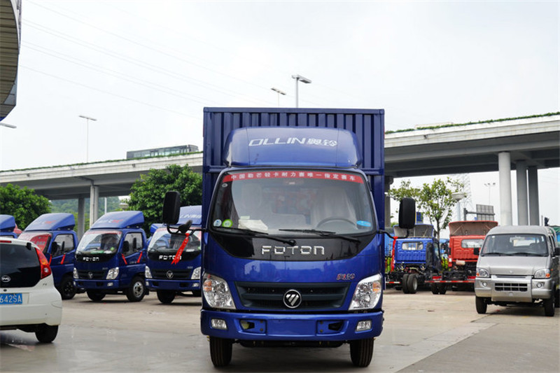 福田 奥铃TX 103马力 汽油/CNG 3.6米 4X2 国四单排厢式轻卡(BJ5031XXY-CB)