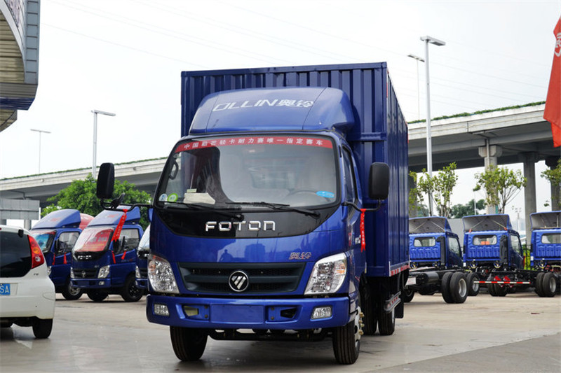 福田 奥铃TX 103马力 汽油/CNG 3.6米 4X2 国四单排厢式轻卡(BJ5031XXY-CB)