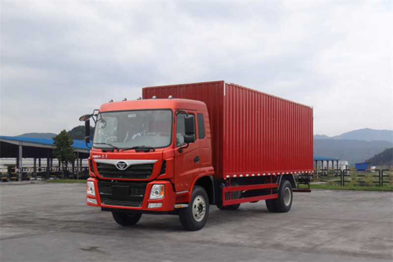 中国重汽 豪曼H5中卡 180马力 4X2 6.8米 国四厢式载货车(ZZ5168XXYF10DB0)