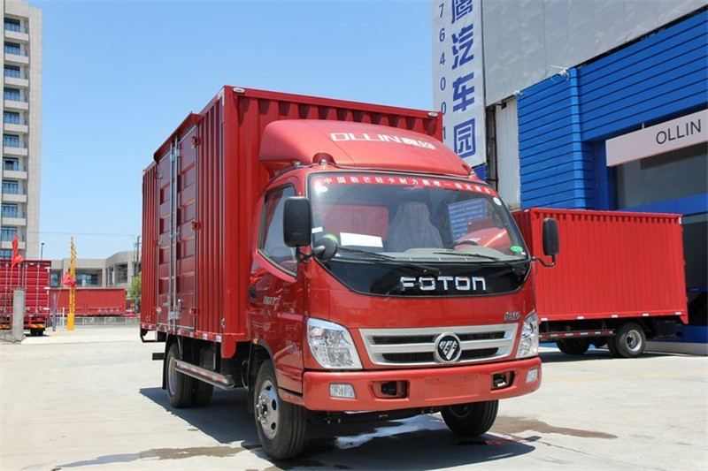 福田 奥铃TX 110马力 4.2米 4X2 国五单排厢式轻卡(BJ5049XXY-C1)