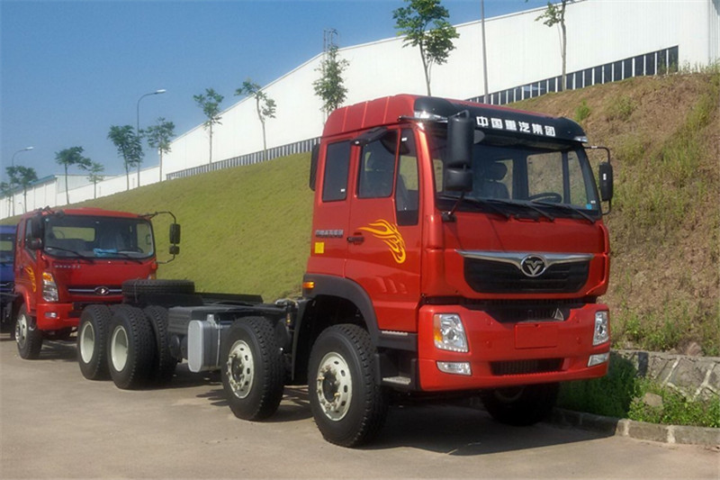 中国重汽 豪曼H5 340马力 8X4 7.2米 国四自卸车底盘(ZZ3318M60DB0)