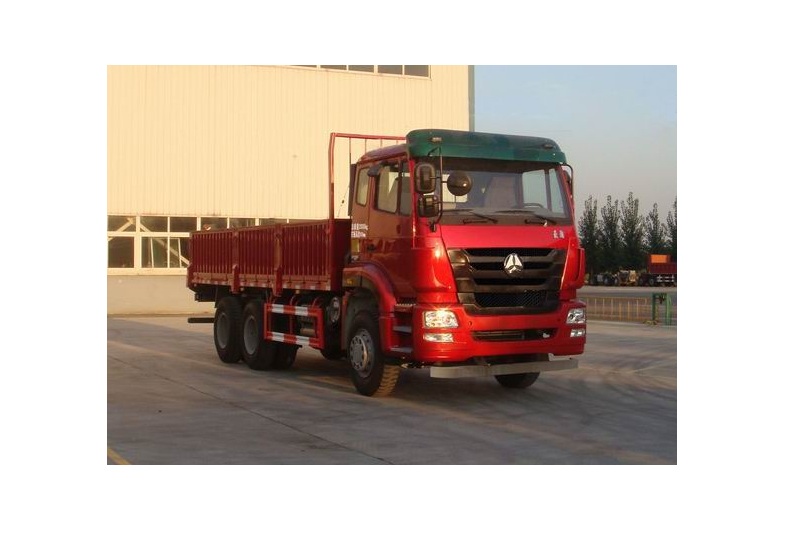 中国重汽 豪瀚J5G重卡 轻化量版 280马力 8X2 9.5米 国五栏板载货车(ZZ1315N46G3E1)