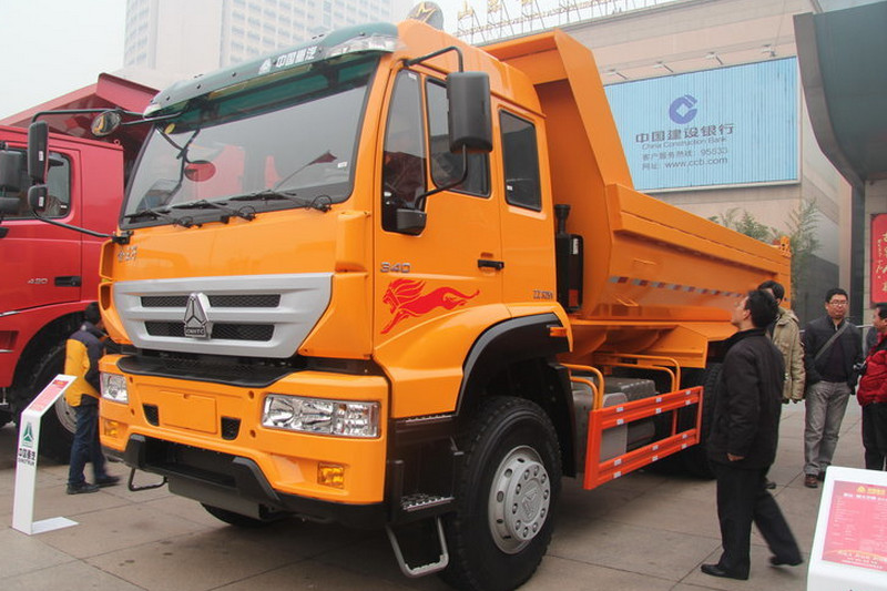中国重汽 金王子重卡 340马力 6X4 5.7米 国四 自卸车(新型渣土车)(ZZ3251N3841D1)