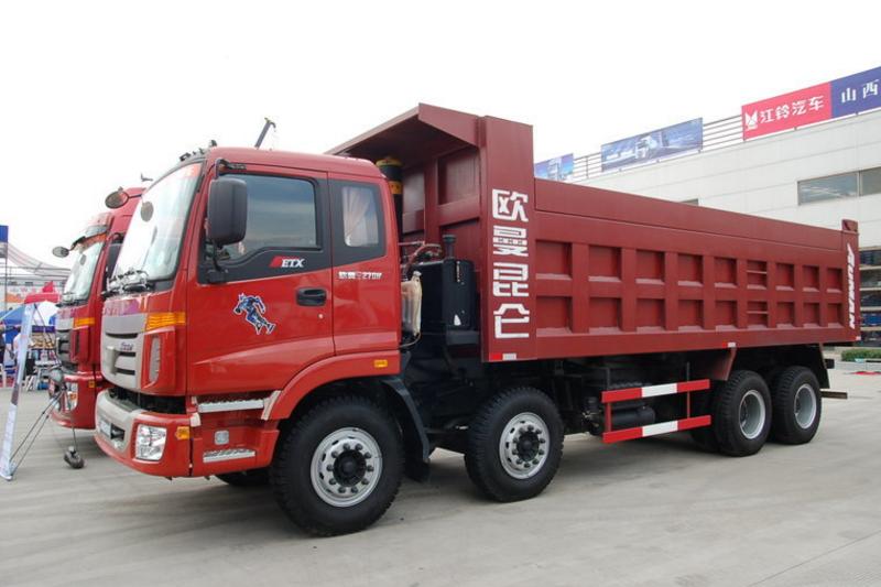 福田 欧曼ETX 9系重卡 430马力 8X4 国五7.8米自卸车(BJ3313DMPKF-AA)