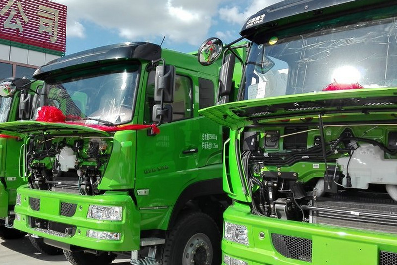 中国重汽 斯太尔D7B重卡 340马力 6X4 5.4米 国五 自卸车(ZZ5253ZLJN3841E1N)