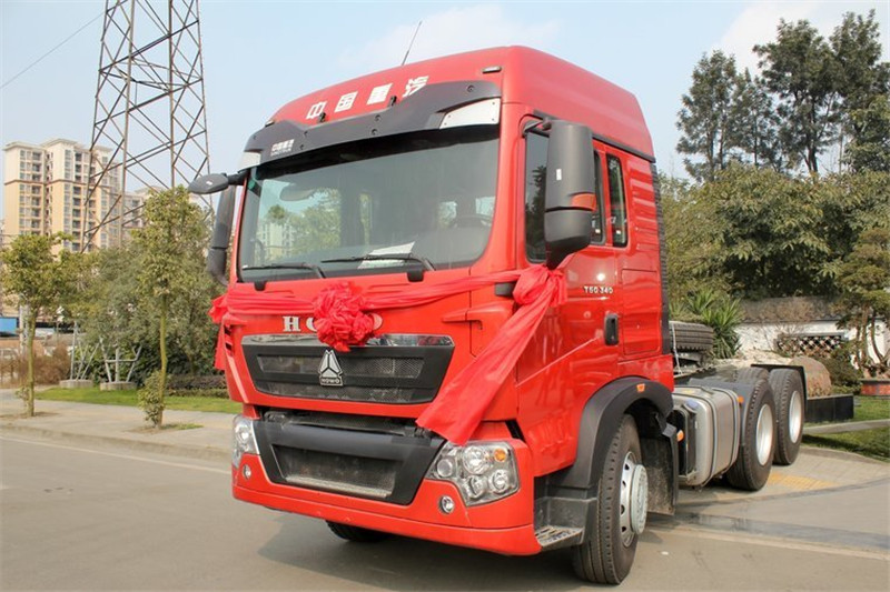 中国重汽 HOWO T5G重卡 340马力 6X4 国四牵引车(ZZ4257N324GE1)