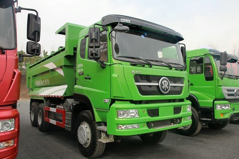 中国重汽 斯太尔M5G重卡 340马力 6X4 5.6米 国四 自卸车(ZZ3251N364GD1)