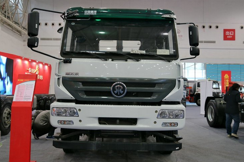中国重汽 斯达斯太尔M5G中卡 180马力 4X2 国四 自卸车(可卸式垃圾车)(CLQ5160ZXX5ZZ)