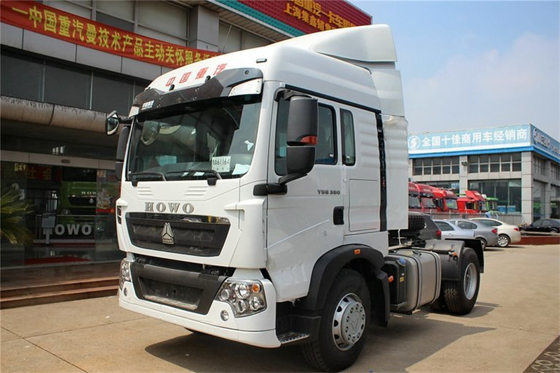 中国重汽 HOWO T5G重卡 350马力 4X2 国四牵引车(ZZ4183N361GD1)