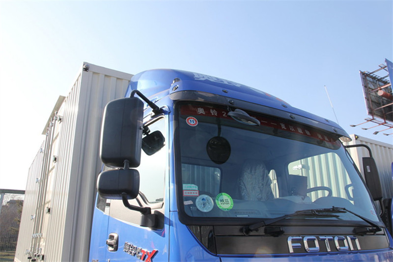 福田 奥铃TX 强劲版 110马力 3.7米 国四排半厢式轻卡(宽体)(BJ5049XXY-GA)
