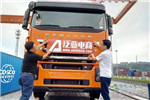 上汽红岩重卡集装箱框架箱运输模式首次在长江流域启用