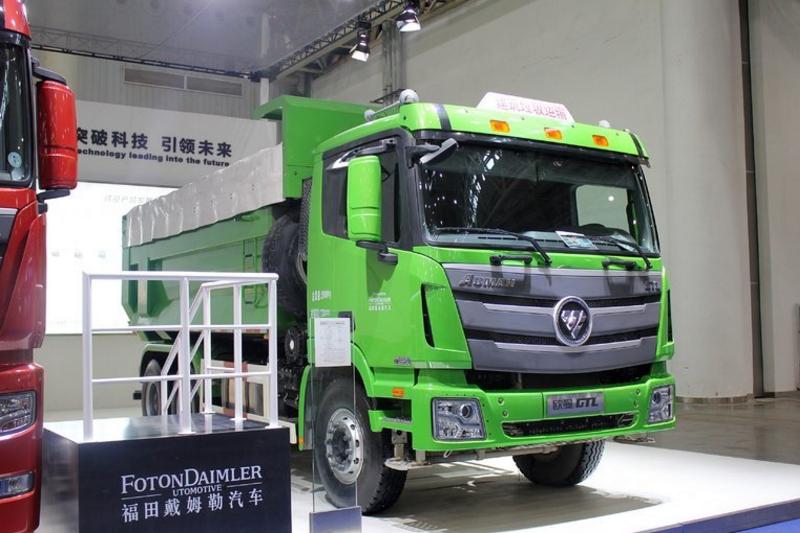 福田 欧曼GTL 9系重卡 336马力 国四6X4 自卸车(城建渣土)(BJ3253DLPKB-XA)