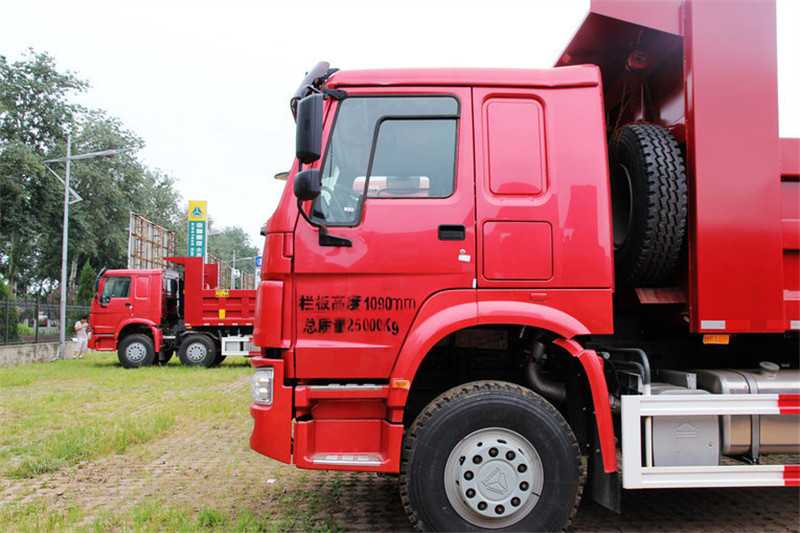 中国重汽 HOWO重卡 380马力 6X4 6.8米 国四自卸车(ZZ3257N4647D1)