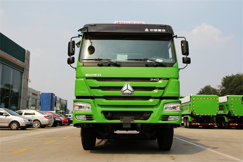 中国重汽 HOWO重卡 340马力 6X4 5.6米 国四自卸车(U型斗新型渣土车)(ZZ3257N3847D1)