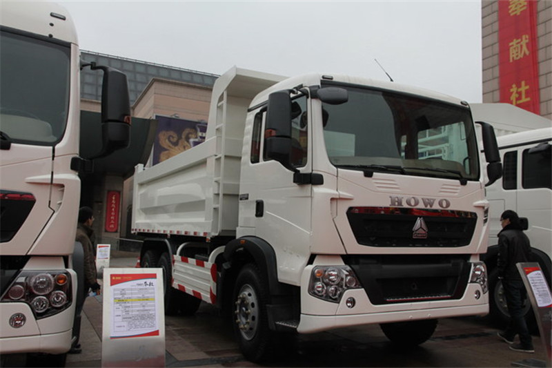 中国重汽 HOWO T5G系重卡 280马力 8X4 5.8米 国四自卸车(ZZ3317M256GD1)