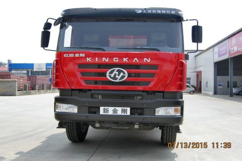 上汽红岩 新金刚重卡 350马力 8X4 8.5米 国四 自卸车(平顶)(CQ3315HXDG486L)