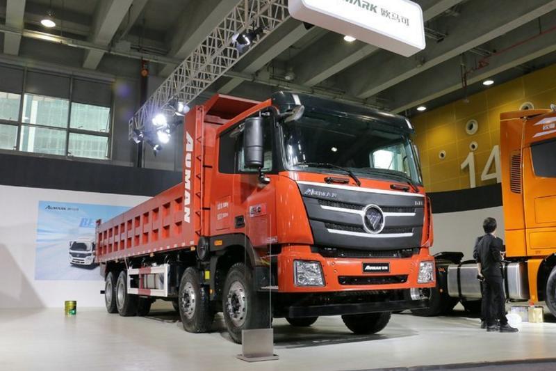 福田 欧曼GTL 9系重卡 430马力 8X4 7.8米自卸车(BJ3319DMPKF-AA)