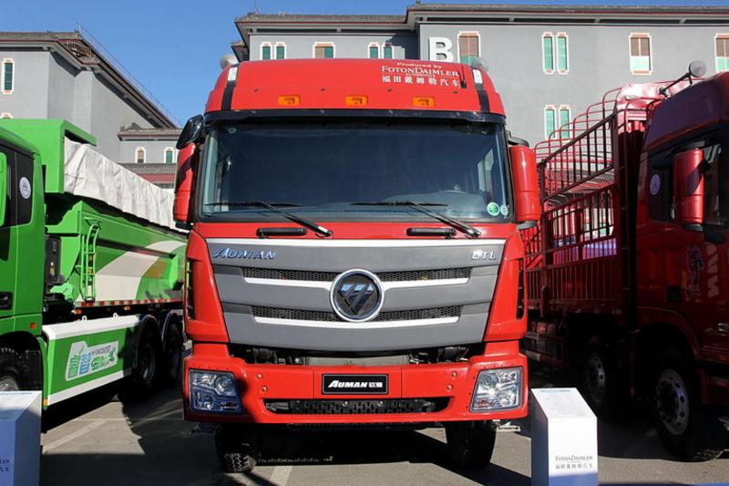 福田 欧曼GTL 9系重卡 380马力 8X4 国四8米自卸车(BJ3319DMPKF-XB)