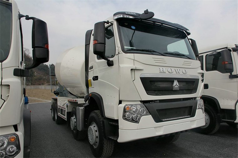 中国重汽 HOWO-T7H 400马力 8X4  国四混凝土搅拌车(ZZ5317GJBV366HD1)